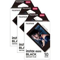 Fujifilm Instant Photo Film Black Suitable for instax Mini Pack of 30