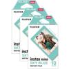 Fujifilm Instant Photo Film Sky Blue Suitable for instax Mini Pack of 30