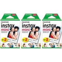 Fujifilm Instant Photo Film White Suitable for instax Mini Pack of 60