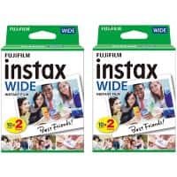 Fujifilm Instant Photo Film Wide White Suitable for instax Mini Pack of 40