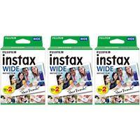 Fujifilm Instant Photo Film Wide White Suitable for instax Mini Pack of 60
