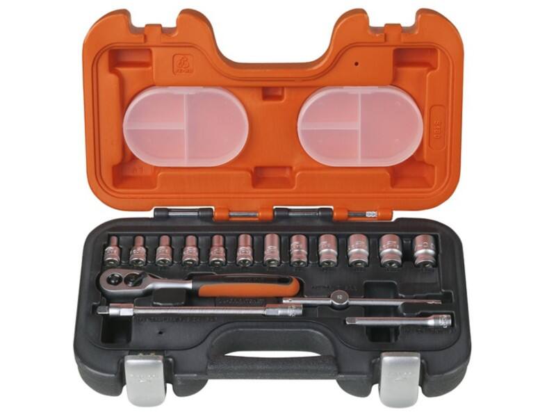 S160 Socket Set of 16 Metric 1.4in Drive