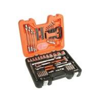 S910 Socket & Spanner Set of 92 Metric & AF 1.4 & 1.2in Drive