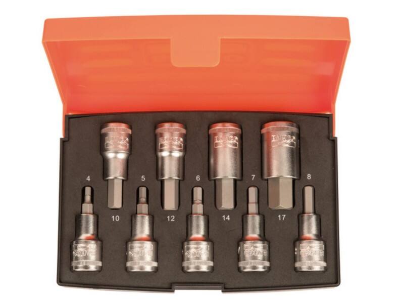 S9HEX 1.2in Drive Socket Set of 9 Metric