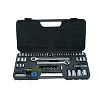 Socket Set of 52 Metric & AF 1.4 3.8 & 1.2in Drive