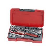 T1424 Socket Set of 24 Metric 1.4in Drive