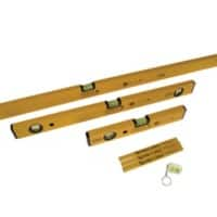 70-2 Double Plumb Spirit Level Pack 30cm 60cm & 180cm