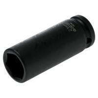 Deep Impact Socket Hexagon 6 Point 1.2in Drive 21mm