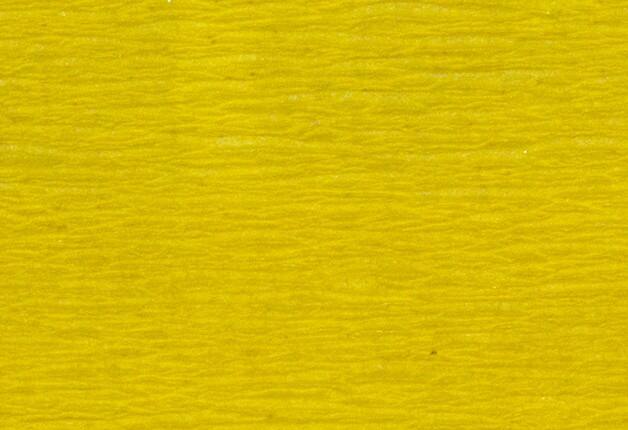 Tutorcraft Crepe Paper Yellow  Uncoated 10 Sheets