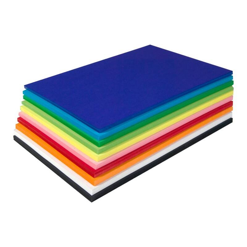 Tutorcraft A2 Crafting Paper Assorted  180 gsm Uncoated 10 Sheets