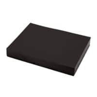 Tutorcraft Coloured Card A4 225 gsm Black Pack of 100 Sheets