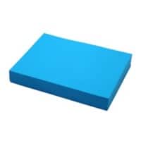 Tutorcraft Coloured Card A4 225 gsm Kingfisher Blue Pack of 100 Sheets