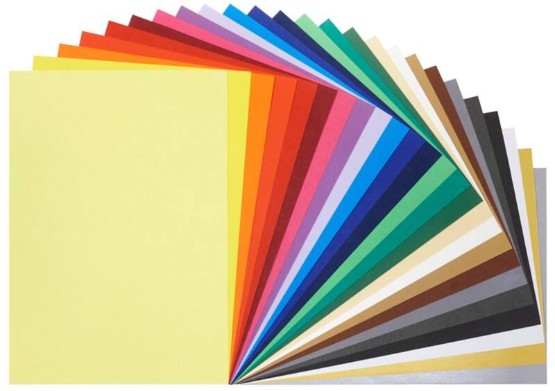 Tutorcraft A3 Crafting Paper Assorted  Uncoated 125 Sheets