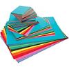 Tutorcraft A2, A3, A4, A6 Coloured Paper Assorted 225 gsm 1500 Sheets