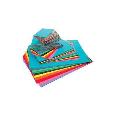 Tutorcraft A2, A3, A4, A6 Coloured Paper Assorted 225 gsm 1500 Sheets