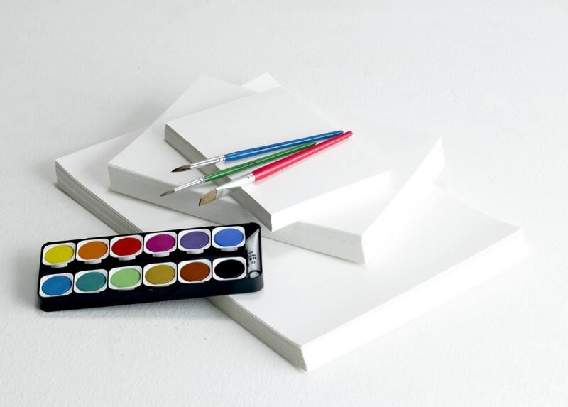 Tutorcraft A2 Watercolour Paper White  225 gsm Uncoated 25 Sheets