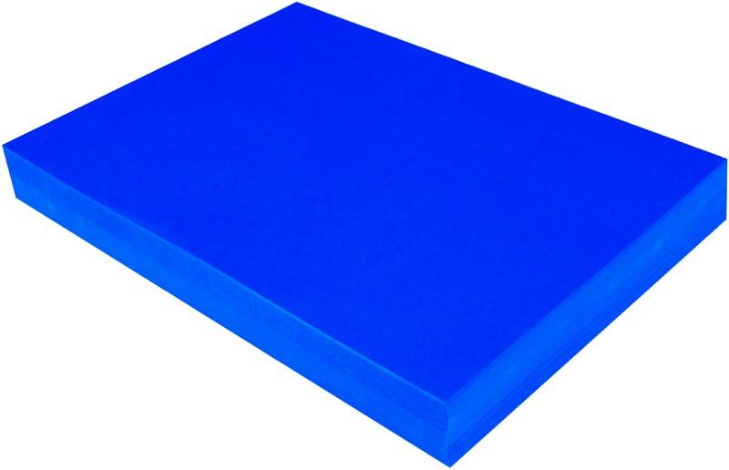 Tutorcraft A4 Crafting Paper Blue  110 gsm Uncoated 500 Sheets