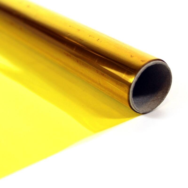 Tutorcraft Cellophane Yellow  Uncoated 2 m