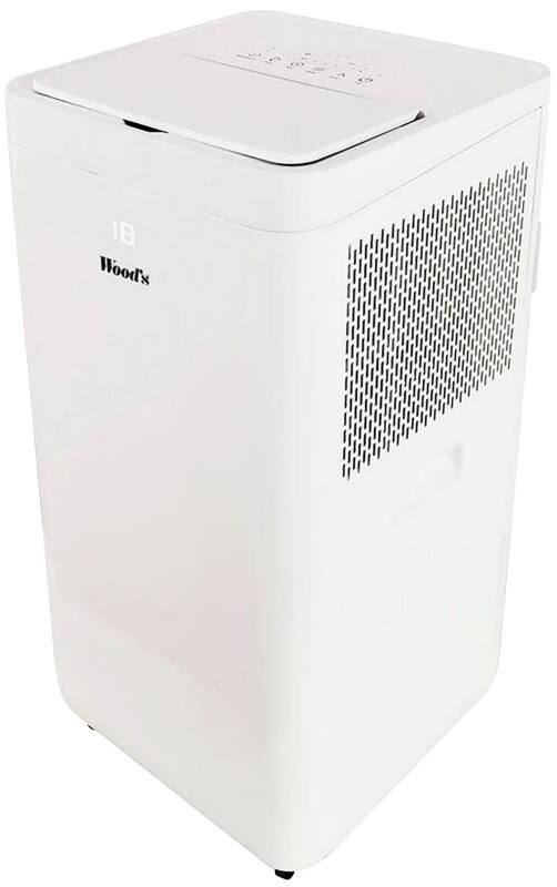 Wood's Air Conditioner WAC704G White 35 x 33.5 x 70 cm 7000 BTU 20m² 0.8 L