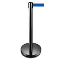 GPC Belt Barrier with Post Black, Blue