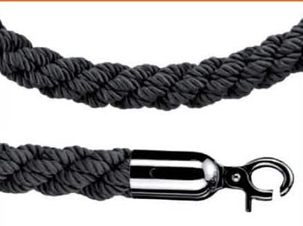 GPC Rope 150 x 4 x 4 cm Black SRL25B