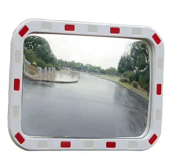 GPC Rectangular Reflective Traffic Mirror, 800 x 600mm