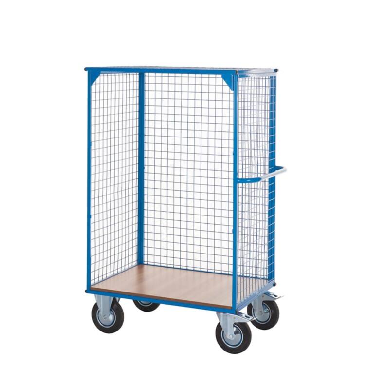 GPC Heavy Duty Distribution Truck, Wood Base, 900 x 650mm, 500kg Capacity