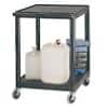 GPC Plastic Multi Purpose Trolley with 2 Shelves 150kg Capacity