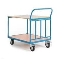 GPC Mobile Shelf Truck 2 Shelves 250 kg 1,050 x 700 x 1,050 mm Blue