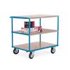 GPC Shelf Truck with 3 Shelves and Push Handle 500kg Capacity
