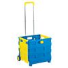 GPC Trolley GI040Y Plastic 37.5 x 32.5 x 85 cm Blue, Yellow