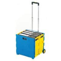 GPC Folding Box Truck Blue, Yellow 35 kg Capacity