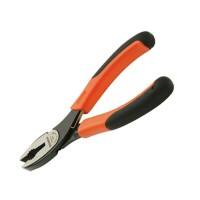 Bahco Ergo Combination Cutting Pliers with Plastic Handle 2628 G-180 36 mm Alloy Steel Black