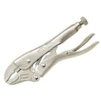 Vise-Grip Curved Jaw Locking Pliers with Plastic Handle T1002EL4 Steel Silver