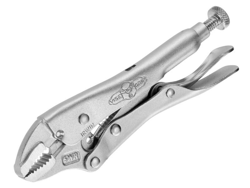 Vise-Grip Curved Jaw Locking Pliers T0902EL4 Steel Silver