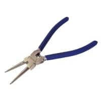 Faithfull Circlip Inside Straight Pliers with Plastic Handle FAIPLCIRINTS Chrome Vanadium Steel Blue