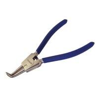 Faithfull Circlip Outide Bent Pliers with Plastic Handle FAIPLCIREXTB Chrome Vanadium Steel Blue