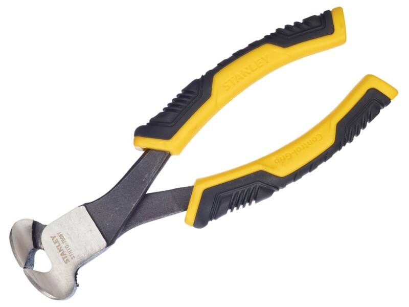 Stanley End Cutter Pliers with Plastic Control Grip STHT0-75067 Carbon Steel Black, Yellow