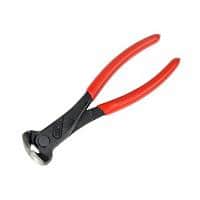 Knipex End Cutting Pliers with PVC Handle 68 01 200 SB Chrome Vanadium Steel Black