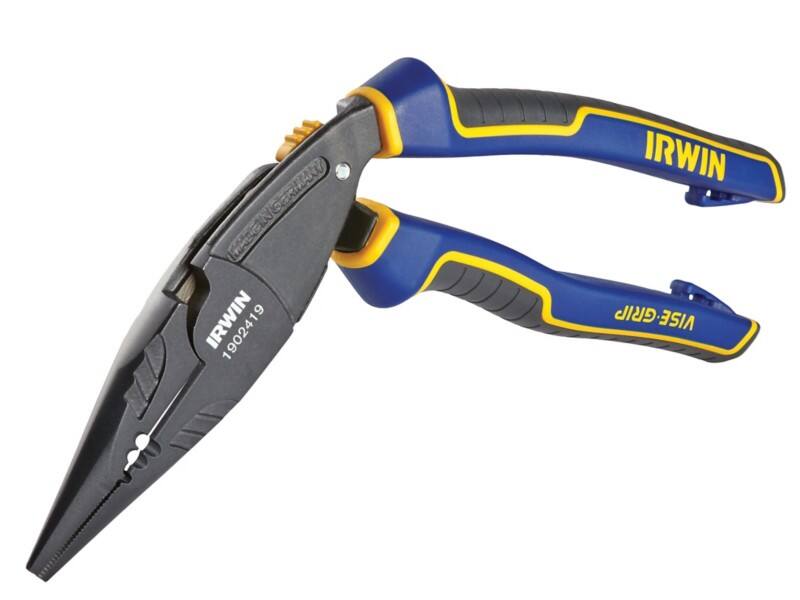 Vise-Grip Ergomulti Long Nose Pliers with Plastic Handle 1950508 50 mm Steel Black, Yellow