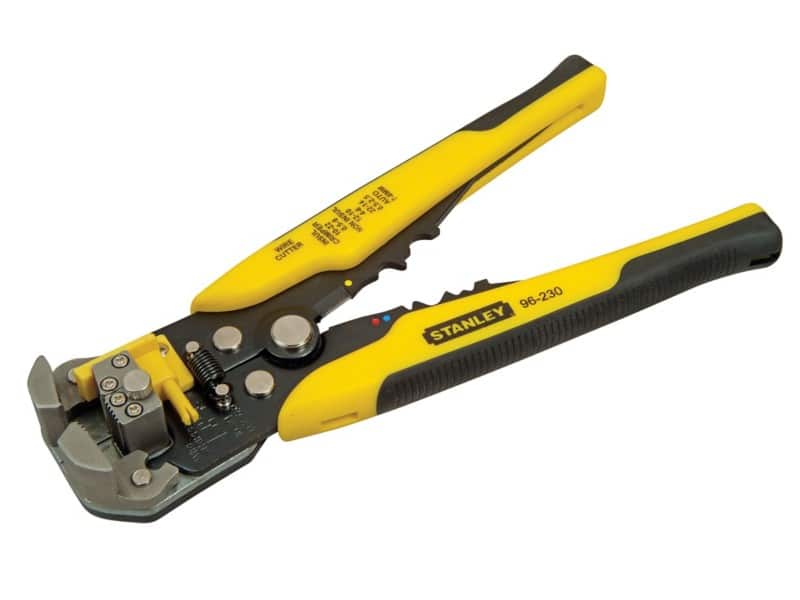 Stanley Auto Wire Stripping Pliers with Plastic Handle FMHT0-96230 Black, Yellow