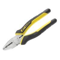 Stanley Combination Pliers 0-89-867 Bi-Materials Chrome Steel Silver, Black, Yellow