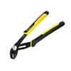 Stanley Groove Joint Pliers 0-84-647 Bi-Materials 42 mm Chrome Steel Black, Black, Yellow