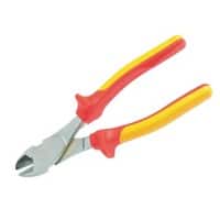 Stanley Heavy Duty Diagonal Pliers 0-84-003 Bi-Materials Nickel and Chrome forged alloy steel Black, Red, Yellow