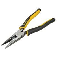 Stanley Long Nose Pliers 0-89-870 Bi-Materials Chrome Steel Silver, Black, Yellow