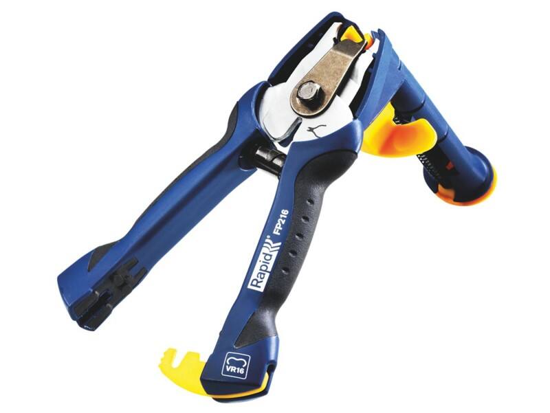 Rapid Fence Pliers with Plastic Handle and for use with VR16 Fence Hog Rings 23467900 Blue, Yellow