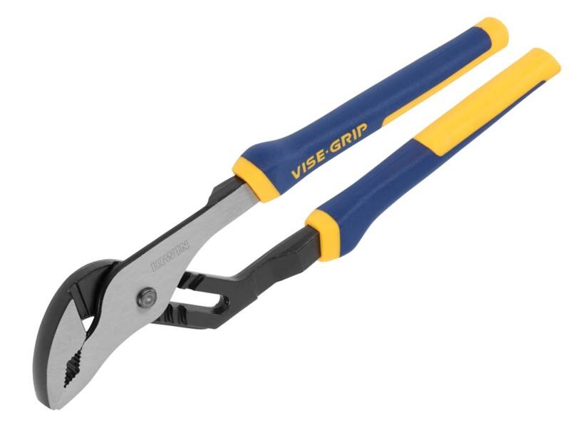 Vise-Grip Groove Joint Pliers with Plastic Handle 10505502 Steel Grey, Blue, Yellow
