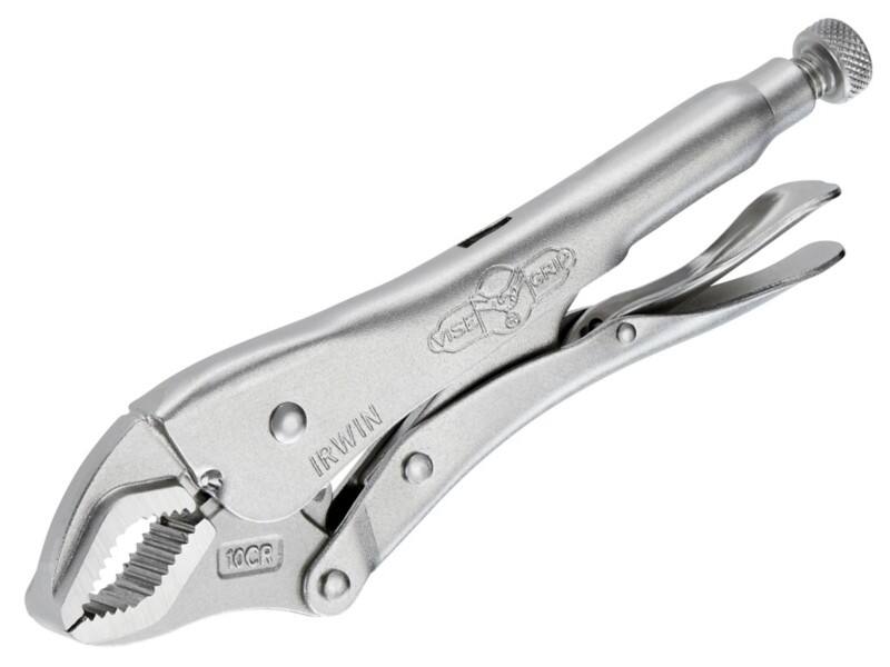 Vise-Grip Curved Jaw Locking Pliers 10508017 Steel 254 mm Silver