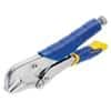 Vise-Grip Fast Release Straight Jaw Locking Pliers with Plastic Handle T01T Steel 254 mm Silver, Blue, Yellow