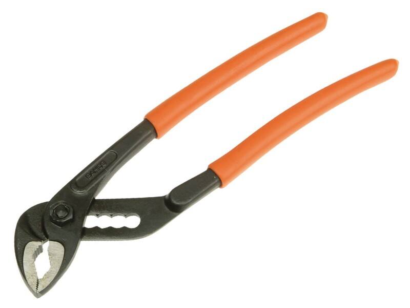Bahco Slip Joint Pliers with Plastic Handle 223 D 25 mm Alloy Steel Black